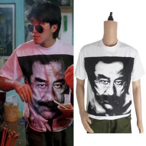 Áo Thun Cotton Saddam Tay Ngắn Rộng Rãi Phong Cách Hồng Kông Học Sinh Trốn Học Trang Phục Huấn Luyện Mùa Hè Thường Ngày