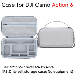 For DJI Osmo action 6 all-round storage bag and action 6 portable shoulder belt messenger bag