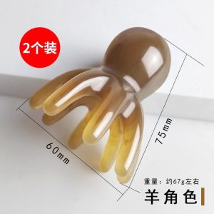 Bàn Chải Mát-xa Đầu Tôm Sáu Chân Chuyên Dụng Cho Việc Chăm Sóc Đầu Tại Nhà Bàn Chải Rửa Tóc Bàn Chải Mát-xa Các Điểm Trên Đầu Dụng Cụ Chăm Sóc Sức Khỏe