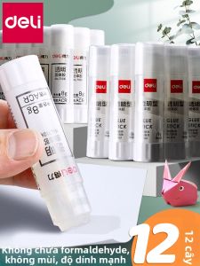 deli | Thanh Dán Keo Cứng Cấp Cao Không Mùi Không Độc