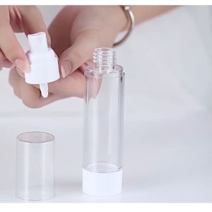 [Chai lọ hút chân không] Chai nhựa nhấn xịt giọt xịt sương 15ml 30ml 50ml-LỌ chiết mỹ phẩm Nước Hoa dầu gội sữa rửa mặt