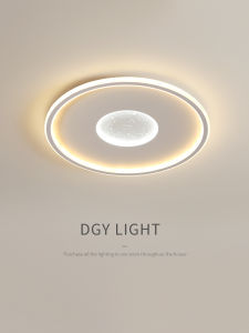 DGY | Modern Simple Bedroom Ceiling Light Round Starry Sky Shape
