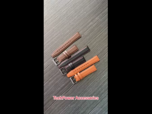 DIZO Watch 2 / DIZO Watch S Strap 20mm Leather + Silicone Strap Tali Jam TPU Leather Silicone 20mm DIZO Watch 2/ DIZO Watch S