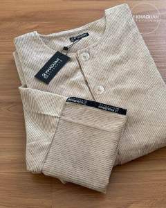 Gamis Abaya Semi Batwing Bahan Corduroy Terbaru Busui Wudhu Friendly Doha By Khadijah