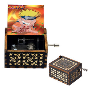 Bandai | Hộp Nhạc Quay Tay Cổ Điển Được Khắc Họa Tiết Theo Chủ Đề Anime (Dragon Ball Z/Naruto/Demon Slayer) - Món Quà Lý Tưởng Dành Cho Người Hâm Mộ