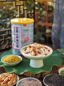 JAPANESE CHIA SEEDS CEREAL Meizou Mix Diet Cereal Instant Breakfast Nutritional Diet Nut Fruit Oatmeal 500g