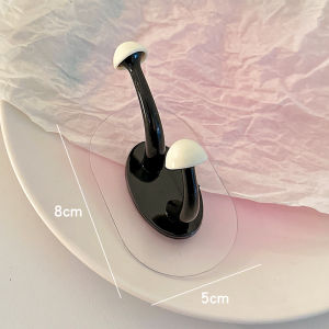 Strong Adhesive Bathroom Hook No Drilling Weight Bearing Storage Shelf for Students Dormitory Door Back Traceless Sticky Hook