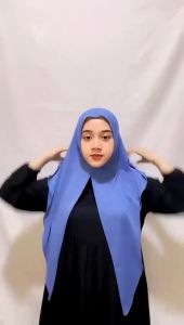 COD Hijab Instan Segitiga Bentuk Oval Polos Bahan Jersey Hyget Murah Jilbab Kerudung Instant Kekinian Terbaru 2023 Anti Ribet Langsung Slup Tanpa Jarum