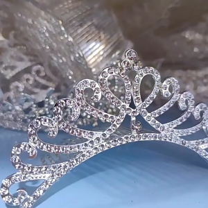 Crown sirkam for Bridal Wedding Mahkota Pengantin Pernikahan hiasan aksesoris rambut Hair Comb warna warni