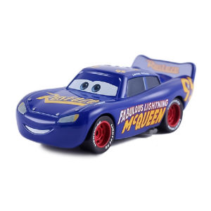 Takara Tomy | Pixar Cars 2 3 Blue Lightning McQueen Mater Jackson Storm Ramirez 1:55 Diecast Vehicle Metal Boy Kids Toys Christmas Gift