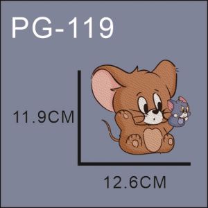 Miếng Dán Da Tự Dính Họa Tiết Hoạt Hình Mèo Và Chuột Miếng Dán Ghế Xe Máy Ghế Xe Hơi Túi Xách Ghế Sofa