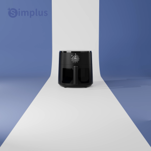 Simplus Air Fryer 5L Family Capacity Compact Design Space-Saving Multi-Functional Oil-Free Low-Fat Large Window Water Injection Port 10 Preset Menus