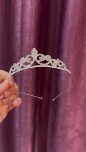 Koreas new childrens headband childrens performance childrens headband rhinestone hairpin princess birthday(Ready Stock)