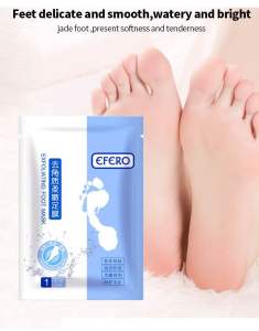 【🇸🇬 SG Seller】5 PAIRS Organic Foot Mask Peel Aloe Vera Nourishing Foot Skin Care Peeling Exfoliation Feet Mask (38gx5)