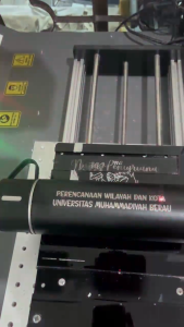 Cetak Tumbler Sultan Custom Logo Tulisan Bebas Botol Kopi Flask