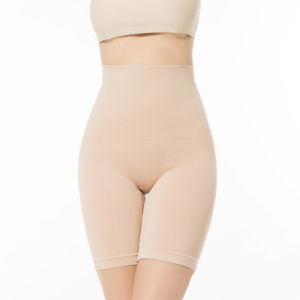 Women High Waist Shaper Shorts Belly Control Body Slimming Control Shapewear Silicone Non-Slip Lingerie Waist Trainer