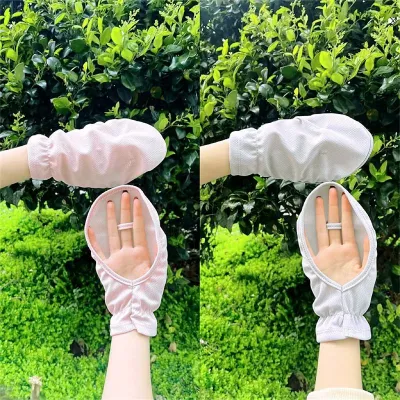 Sun Protection Breathable Womens Summer Short Driving Loose UV Protection Gloves