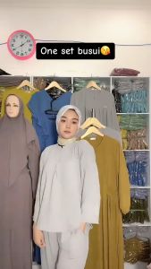 Baju Setelan Wanita 2024 Oneset Kekinian