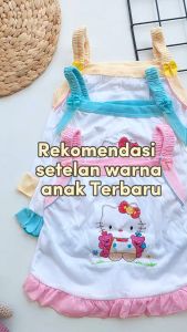 Baju Bayi Perempuan 0-6 Bulan Lucu Setelan Anak Cewek Newborn