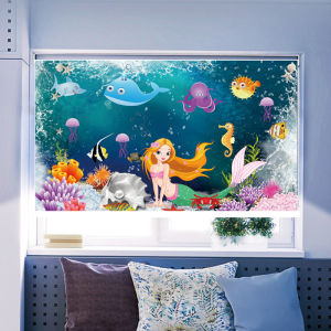 Ocean Cartoon Turtle Child-friendly Sunscreen Roller Blind