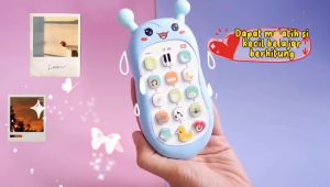 Mainan Edukasi Anak Bayi: Telepon Genggam Musik
