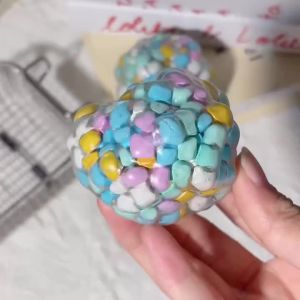 Squishy Dopamine Stress Ball Sensory Toys for Adults Kids Anxiety Relief Fidget Toys Squeeze Balls for ADHD Autism Focus