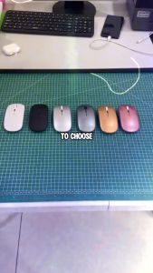 2.4Ghz Wireless Rechargeable Bluetooth Mouse Multi-color & silent design suitable for PC Laptop