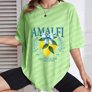 Amalfi Lemon Italy La Dolce Vita Print Trendy Clothing Graphics Wash-Resistant Iron-On Transfers for DIY Clothing Projects