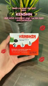 KENSHIN KAPSUL/4 KAPSUL/OBAT NYERI DAN PEGEL LINU