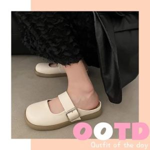 QLshop รองเท้า คัทชูแฟชั่น สำหรับผู้หญิง พื้นนิ่มดี สีหนึ่ง แฟชั่นเจ้าหญิง ห้ามพลาด เด็ดขาด พร้อมส่งทั่วไทย