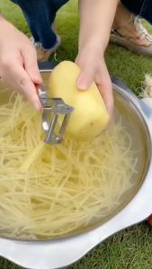 Dao bào 2 mặt tiện lợi dao bào 2 lưỡi đa năng siêu bén dao bào thép không gỉ sáng bóng dao bào gọt củ quả dụng cụ nạo gọt củ quả inox giá rẻ