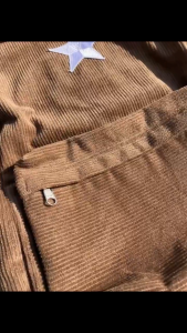 TERMURAH TAS RANSEL CORDUROY BAGPACK Backpack | Tas Ransel Sekolah Motif Bintang