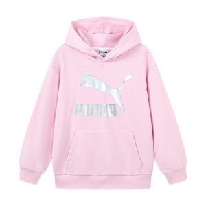 PUMA | Long-sleeved Hooded Sweatshirt for Kids Fashionable and Loose Sports Jacket