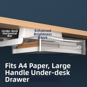 Under Desk Drawer Style Storage Box