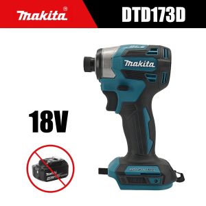 Makita | Makita 18V Bare Impact Driver DTD173 Brushless Unit With T Mode Ring LED Work Light For Handmade Woodworking DIY Works