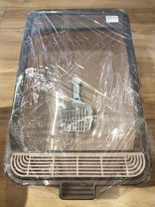 Ready Stock Cat Litter Box S & XL Extra Large Size with Spacious Design Easy Clean Good Ventilation Durable Long-lasting