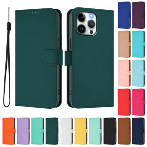 Leather Case for IPhone 17 16 Pro Max Iphone Air 16 Plus Card Slots Holder Flip Wallet Cover