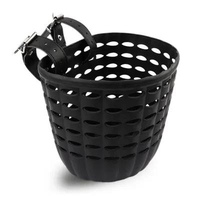 Childrens Plastic Bike Basket with Installation Buckle Bike Hanging Basket for Kids Holiday Birthday Gift