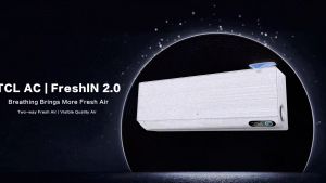 TCL FreshIN 2.0 Series 1.0HP/1.5HP Inverter Air Conditioner 2 Way Fresh Air | Smart Control | 5-Star Energy Saving Aircond Aircon | TAC-10CSD/FBI TAC-13CSD/FBI Penyaman Udara