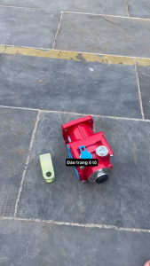 Tổng phanh hơi 4 lỗ hải hồng đỏ cao cấp liền ti cho xe ô tô đông phong hệ thống phanh xe ô tô