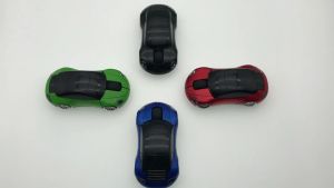 Taffware Mouse Gaming Bentuk Mobil Optik Nirkabel Wireless 2.4G 800-1600 DPI Komputer Laptop CM0016 - OMMS0LBK