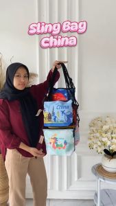 Tas Selempang China: Souvenir & Oleh-Oleh