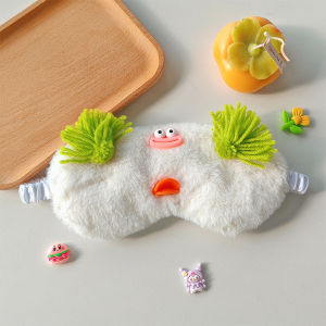 Mặt Nạ Ngủ Dễ Thương Hoạt Hình Lông Cừu Che Mắt Cho Nữ Học Sinh Giảm Căng Thẳng Mắt Mùa Thu Đông