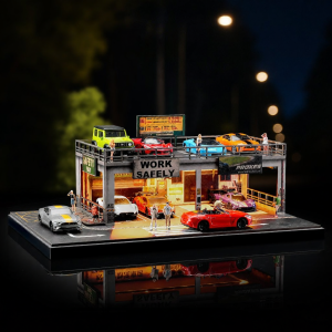 Collection Miniature Parking Scene 1:64