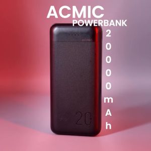 ACMIC A21 Powerbank 20000mAh พาวเวอร์แบงค์ จ่ายไฟ Output ช่อง USB เท่านั้น รับประกัน2ปี