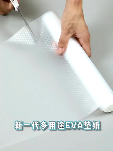 Alas Laci Kitchen Set Dapur Tatakan Bentuk Anti slip Anti Kotor Alas Lemari anti Lembab Jamur bahan PEVA Waterproof Mat Alas Laci Transparan Kabinet Lemari Dapur Anti Slip