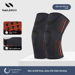 NAILEKESI | Đệm Đầu Gối Hỗ Trợ Chạy Bộ Bóng Rổ Đạp Xe Giữ Ấm Mùa Đông