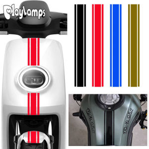 1ชิ้น Stiker Motor 50*5ซม. ฝาครอบถังไวนิลกันน้ำลาย ทางสติ๊กเกอร์ตกแต่งลาย สำหรับแต่งรถแข่งมอเตอร์ตกแต่ง