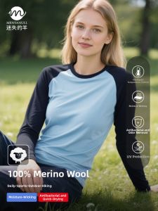 Menyanull | Moisture Wicking Merino Wool Long Sleeve Baselayer