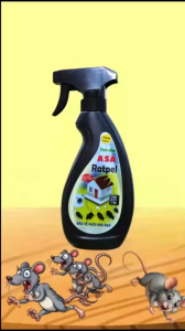 Tinh Dầu Xua Đuổi Chuột ASA Ratpel Chai 350ml - Chai Xịt Đuổi Chuột Rắn Rết - Thành Phần Tự Nhiên